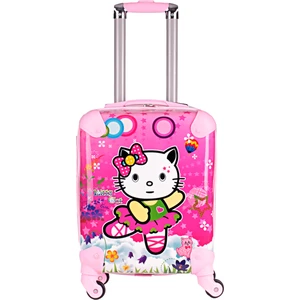 02025 Pembe Hello Kitty Kız Çocuk Valizi
