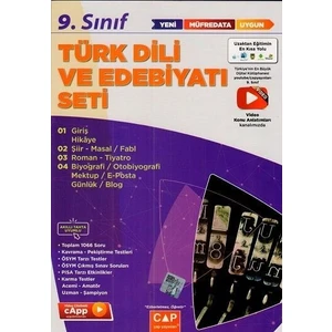 Çap Yayınları 9. Sınıf Türk Dili ve Edebiyatı Anadolu Seti