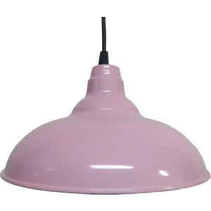 Retro Pembe Tekli Metal Sarkıt Çap: 25CM