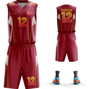 Acr Giyim - Petek Modeli - Kişiye Özel Kadın Basketbol Forması Takımı