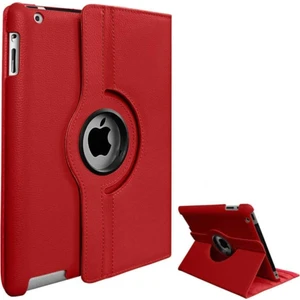 TEKNETSTORE Apple Ipad 5. 6. Nesil 2017 2018 9.7" Inc Tablet Standlı 360° Dönebilen Deri Kılıf Leather Case