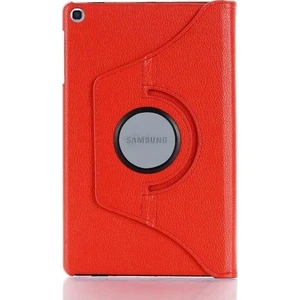 TEKNETSTORE Samsung Galaxy Tab Ab A7 SM-T500 2020 10.4" Inç Tablet Standlı 360° Dönebilen Deri Kılıf Leather Case