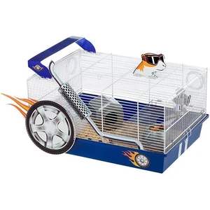 Dragster Hamster Kafesi Yarış Arabası Temalı