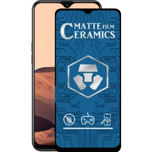 Case World  Oppo A5S Tam Kaplayan Mat Seramik Nano Esnek Ekran Koruyucu Cam