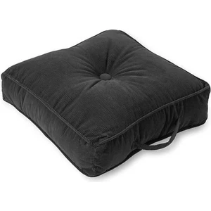 Mavi Vitrin Ultrasoft Çocuk Odası Kitap Okuma Yer Minderi  Boncuk Elyaf Dolgulu 50X50 cm