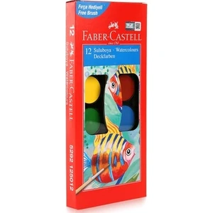 Faber-Castell Sulu Boya  Büyük Boy 12 Renk 5292 125012