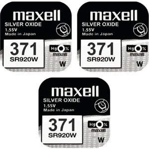 371 SR920SW 1.55V Saat Pili  3 Adet