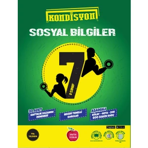 Newton Yayınları 7. Sınıf Sosyal Bilgiler Kondisyon 30 Deneme Yeni 2022