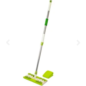 Yer Fayans Duvar Yüzey Temizlik Mikrofiber Mop + Yedek Bez