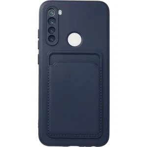 Xiaomi Redmi Note 8 Kılıf Kartvizitli Silikon Kelvin - Lacivert