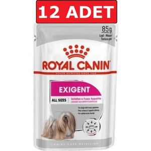 Royal Canin Exigent Seçici Yaş Köpek Maması 12 Adet x 85 gr Pouch Konserve