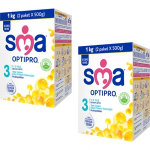 Sma Optipro Probiyotik 3 Devam Sütü 1000 gr x 2 Adet