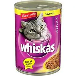 Gravy Soslu Tavuklu Yetişkin Kedi Konservesi 24X400 gr