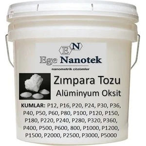 Ege Nanotek 800 Kum Zımpara Tozu Alüminyum Oksit Alümina P800 - 1 kg