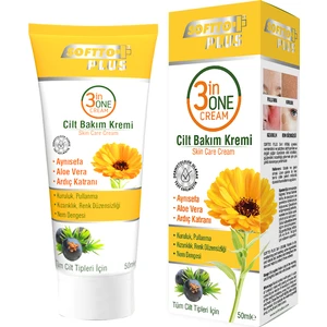 Softto Plus 3ın1 Cilt Bakım Kremi 50 ml