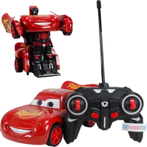 Cars Şimşek Mcqueen Uzaktan Kumandalı Araba Dönüşen Robot