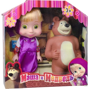 Masha Bebek ile Ayı Oyuncak Seti 19 cm