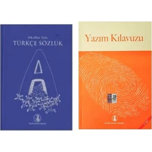Türk Dil Kurumu Yayınları Türk Dil Kurumu Türkçe Sözlük ve Büyük Imla Klavuzu