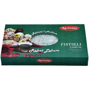 KŞ Kardeşler Şekerleme Kardeşler Fıstıklı Hediyelik Lokum 700 G