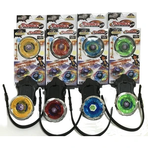 Işıklı 4 Farklı Renk Tornado Beyblade Topaç Seti 4 Adet Birlikte