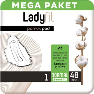 Pamuk Ped Mega Normal 48 Ped