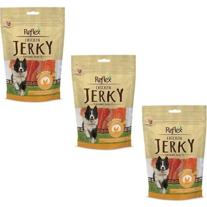 Kurutulmuş Chicken Jerky Tavuk Parçalı Fileto Doğal Köpek Ödülü 80 gr (3 Adet)