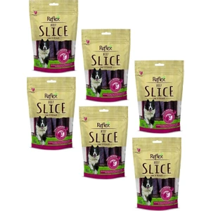 Kurutulmuş Beef Slice Sticks Biftekli Çubuk Köpek Ödülü 80 gr (6 Adet)