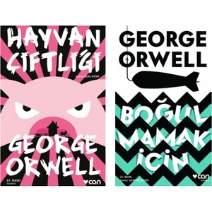 Hayvan Çiftliği - Boğulmamak Için - George Orwell - 2 Kitap Seti
