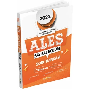 Tercih Akademi 2022 ALES Sayısal Tamamı Çözümlü Soru Bankası