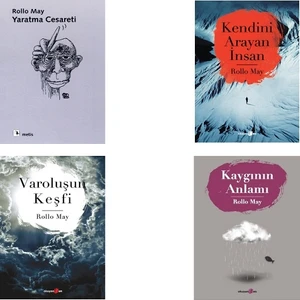 Kendini Arayan İnsan - Yaratma Cesareti - Kaygının Anlamı - Varoluşun Keşfi - Rollo May - 4 Kitap Set