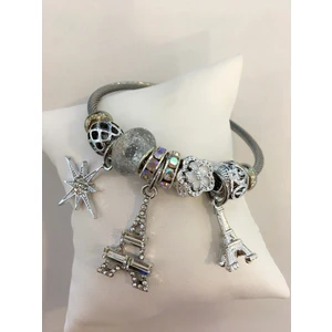 Çoklu Sallantılı Bileklik Beyaz Renk