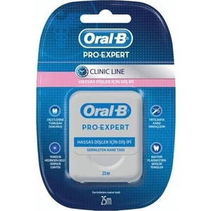 Oral B Diş Ipi Pro Expert Clinic Line 25MT Hassas Dişler Için