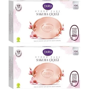 Duş Sabunu Hydro Pure Sakura Çiçeği 3x150 Gr (Vegan) X 2 Adet