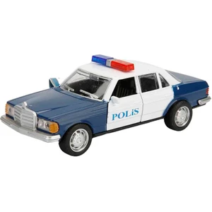 Maxx Wheels 1:32 Maxx Wheels Nostaljik Model Arabalar 13 Cm. - Polis