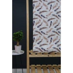 Wella Home Kuş Tüyü Desenli Panama Duck Bezi Keten Kumaş