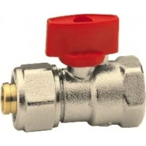 1/2" Mini Küresel Valf 16*2mm Pex Kırmızı 102122031