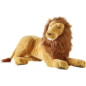 Shiva Gift&More Djungelskog  Peluş Oyuncak Aslan Uyku ve Oyun Arkadaşı 70 cm Pelüş Yastık