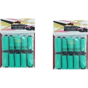 Sünger Bigudi Yeşil 10lu X 2 Paket