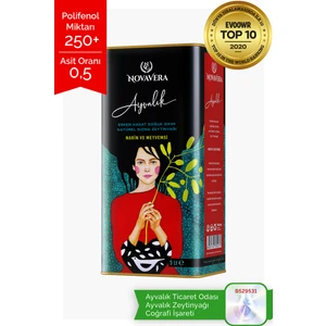 Ayvalık Erken Hasat Natürel Sızma Zeytinyağı 5 lt