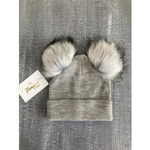 Pempem Bandana Kız Bebek Triko Bere