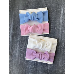 Pempem Bandana Kız Bebek Ribana Bandana 4 Lü Set