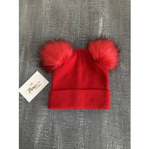 Pempem Bandana Kız Bebek Triko Bere