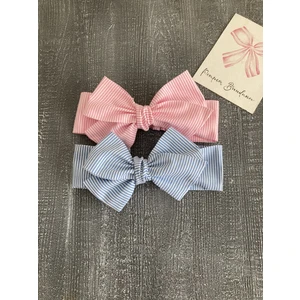 Pempem Bandana Kız Bebek Iri Fiyonk Bandana 2 Li Set