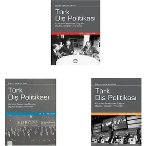 İletişim Yayınevi Türk Dış Politikası 1 - 2 - 3  / 3 Cilt Takım - Ciltli - Baskın Oran