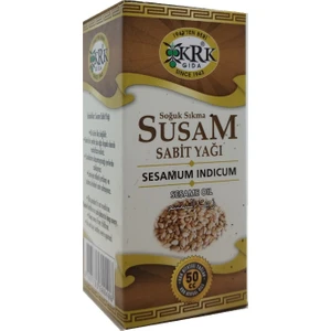 Krk Gıda Soğuk Sıkım Susam Yağı 50 ml