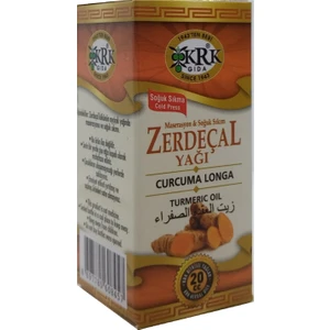 Krk Gıda Soğuk Sıkım Zerdeçal Yağı 20 ml