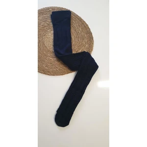 Triko Desenli Külotlu Çorap