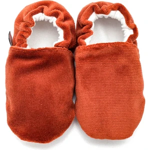 First Step Pamuk Astarlı Kaydırmaz Taban PATIK-KARAMEL-F-847