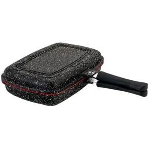 34 cm Granit Çift Taraflı Et ve Balık Tavası - Double Grill