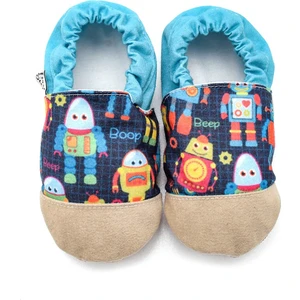 First Step Pamuk Astarlı Kaydırmaz Taban PATIK-ROBOT-F-833